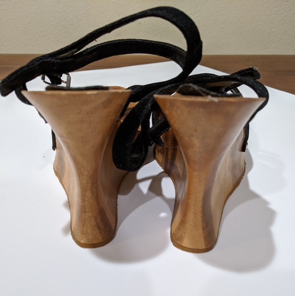 Forever 21 Wooden Heels - Picture 3 of 5